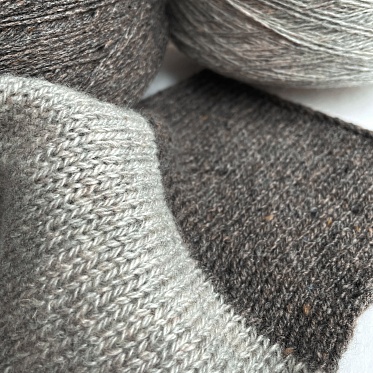 100% кашемир Coarsehair 2/11 английский твид 550м/100г